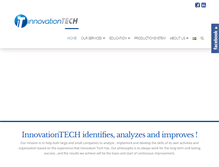 Tablet Screenshot of innovationtech.se